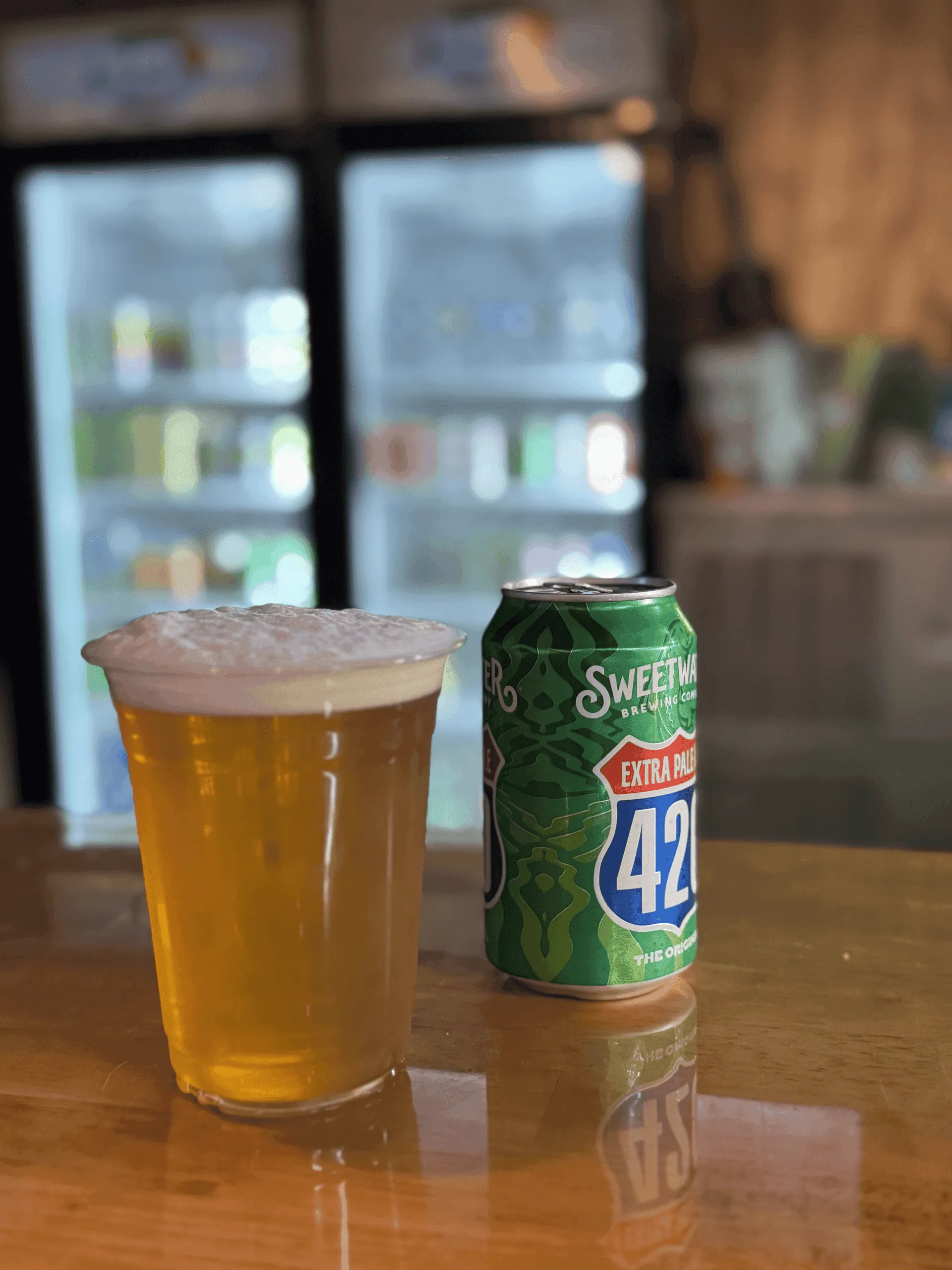 Beer selection at Bury the Hatchet