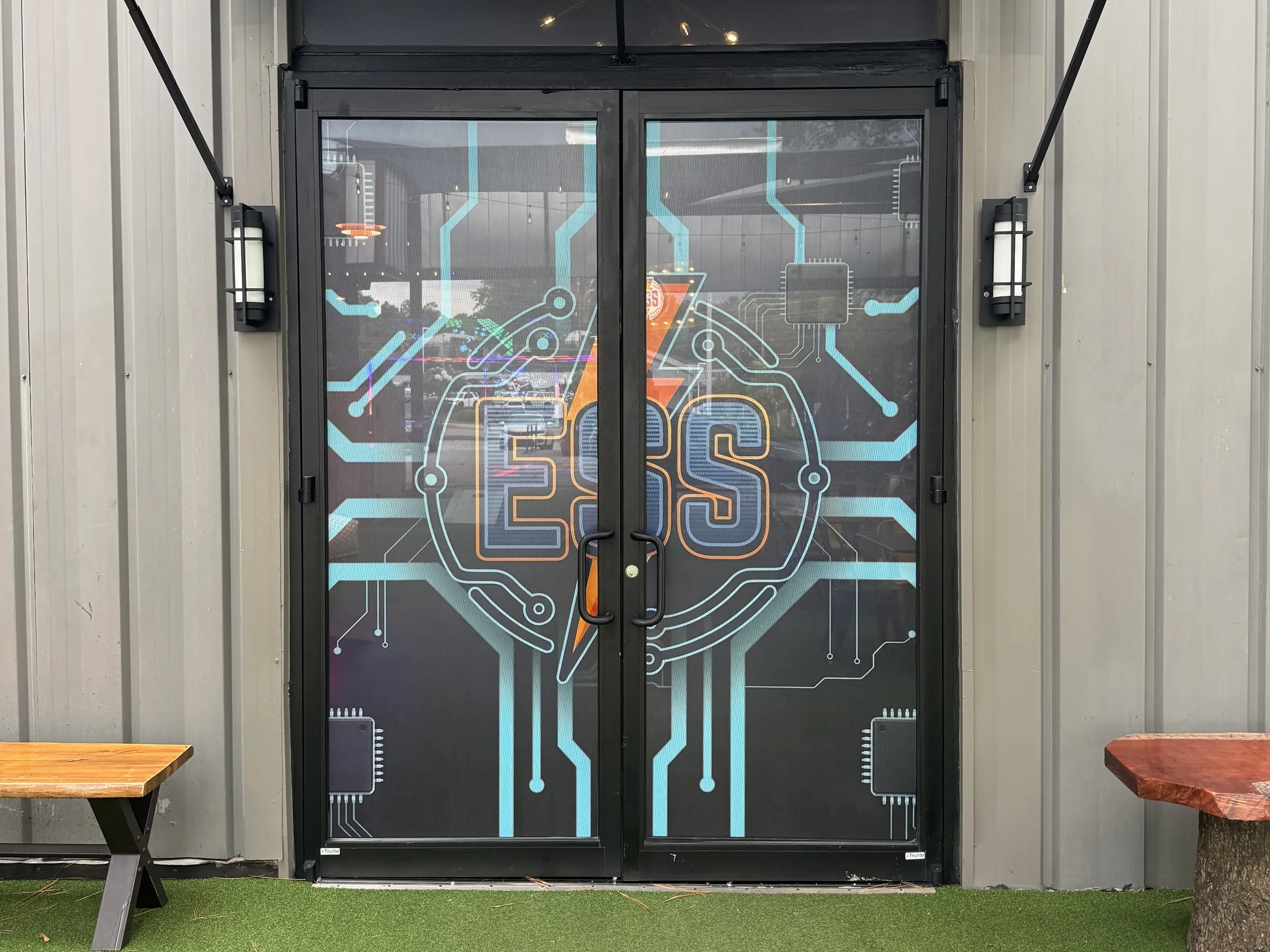 Front entrance of Electric Sports Social